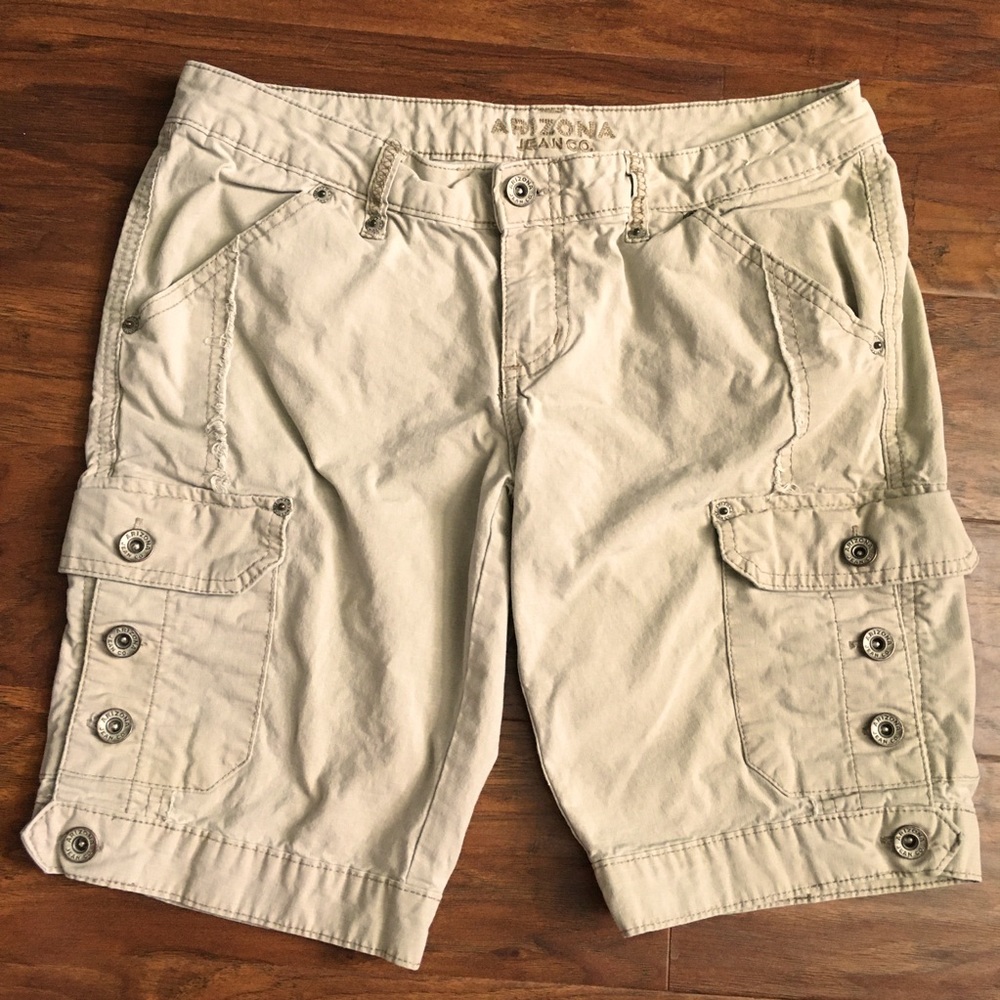 Arizona Jeans cargo Bermuda shorts juniors sz 5